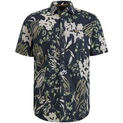 PME Legend Shirt with short sleeves - blue (Blue)