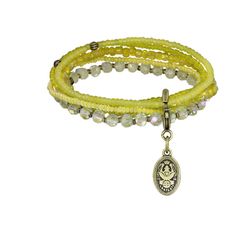Konplott Armband - Petit Glamour D'Afrique - gelb (0040)