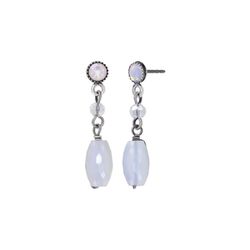 Konplott Boucles d'oreilles - Daily Desire - bleu/blanc (0040)