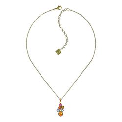 Konplott Collier - Water Cascade  - orange (0040)