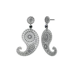 Konplott Boucles d'oreilles - Paisley - silver (0040)