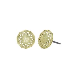 Konplott Earring stud - Paisley - gold (0040)