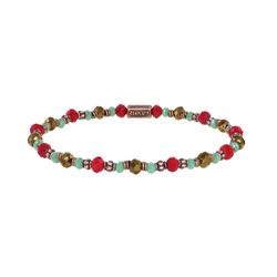 Konplott Bracelet - Petit Glamour D´Afrique - vert/rouge (0040)