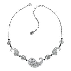 Konplott Collier - Paisley - silver (0040)