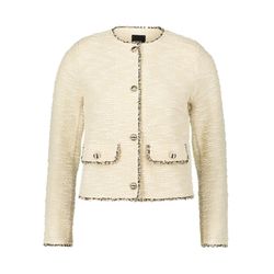 Zero Blazer en bouclè avec boutons - blanc (1811)