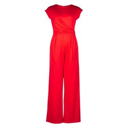 Zero Jumpsuit avec ceinture à nouer - rouge (4137)