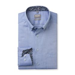 Olymp Comfort Fit: Business shirt - blue (13)