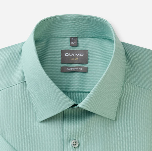 Olymp Businesshemd : Comfort Fit - grün (45)