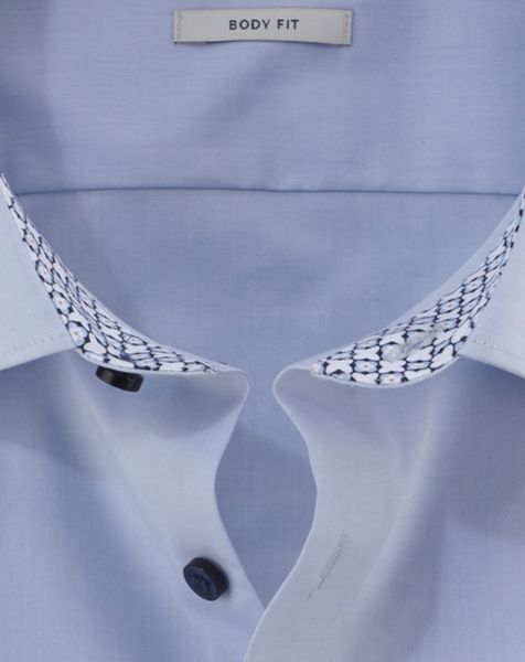 Olymp Businesshemd : Body Fit - blau (10)