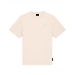 Baron Filou Oversize-T-Shirt mit Rückenprint - beige (pearl white)