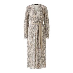 Oui Kleid mit Snake Print - beige (0719)