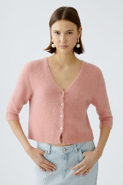 Oui Strickjacke - pink (3168)