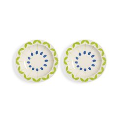 &Klevering Schale Folk 2er Set - blau/grün (blue)