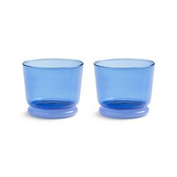 &Klevering Water glasses (set of 2) - Dew - blue (blue)