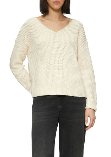 s.Oliver Red Label Strickpullover im Relaxed Fit  - beige (81X0)