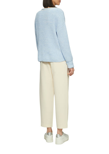 s.Oliver Red Label Strickpullover im Relaxed Fit  - blau (50X0)