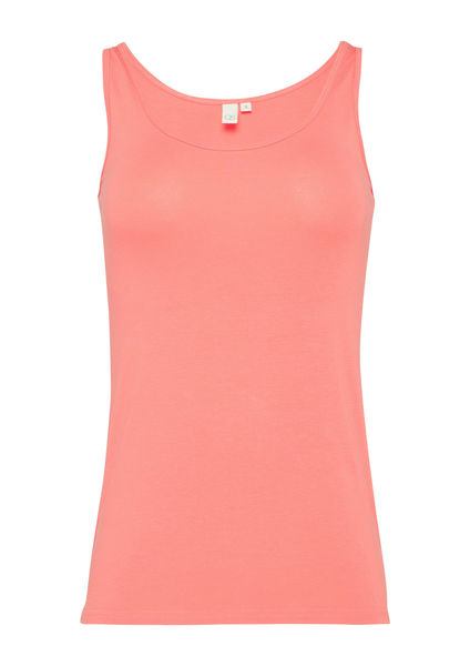 Q/S designed by Slim fit : débardeur basique - rose/orange (3455)
