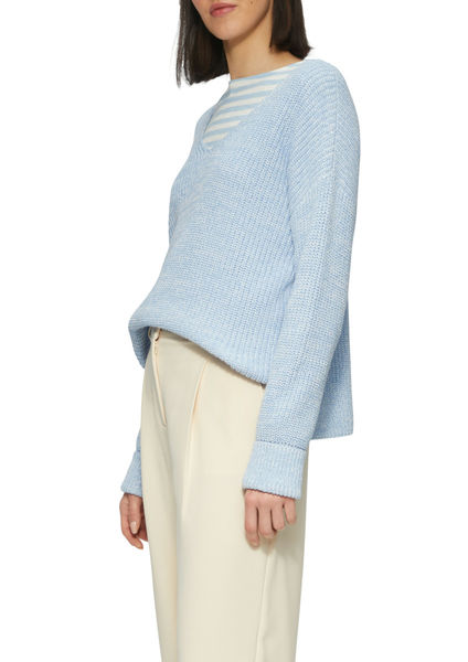 s.Oliver Red Label Strickpullover im Relaxed Fit  - blau (50X0)