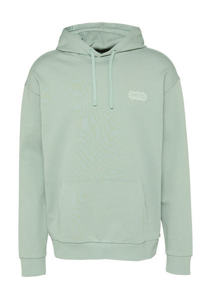 Q/S designed by Hoodie-Sweatshirt mit Frontprint - grün (7217)