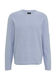Q/S designed by Gewaschener Strickpullover mit Rollkante - blau (5320)
