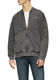 Q/S designed by Sweatshirtjacke mit Wascheffekt und Frontdruck - grau (9999)