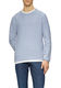 Q/S designed by Gewaschener Strickpullover mit Rollkante - blau (5320)