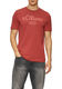 s.Oliver Red Label T-Shirt mit Label-Print - rot (35D1)