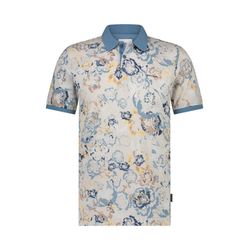 State of Art Polo shirt made of mercerized cotton - blue/white (1456)