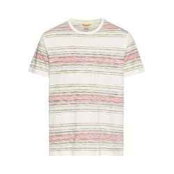 Camel active T-Shirt mit Streifenmuster - rot (50)