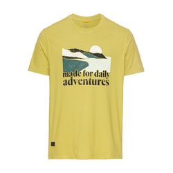 Camel active T-shirt with print - green (33)