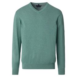 Casamoda Pullover mit V-Ausschnitt - blau (369)