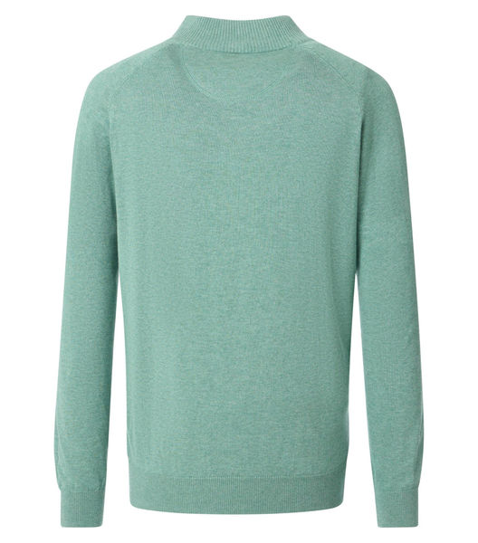 Casamoda Strickjacke mit Reißverschluss - blau/grün (369)