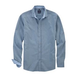 Olymp Regular Fit: Casual shirt - blue (11)