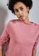 Street One Pullover mit Schlitz-Detail - pink (16165)