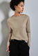 Street One Pullover mit Schlitz-Detail - beige (16240)