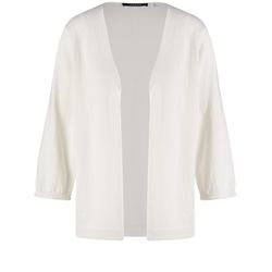 Taifun Strickjacke - beige/weiß (09600)