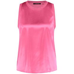 Taifun Elastic satin top - pink (03630)