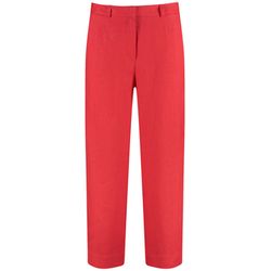 Taifun Leinenhose - rot (06610)
