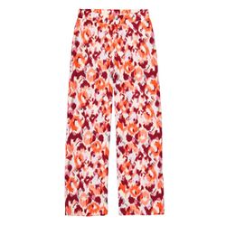 Garcia Trousers with all-over print - red (1345)