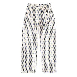 Garcia Patterned pants - blue/white (4507)