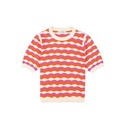 Garcia Pullover mit Print - weiß (4294)