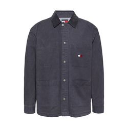 Tommy Jeans Überhemd aus Canvascord - grau (PT2)