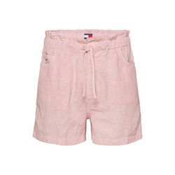Tommy Jeans Paperbag shorts with linen - pink (TH3)