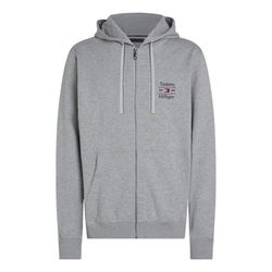 Tommy Hilfiger Hoodie mit Reißverschluss - grau (P01)