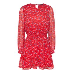 Tommy Jeans Minikleid aus Chiffon - rot (0KR)