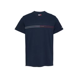 Tommy Jeans T-Shirt mit Logo - blau (C1G)