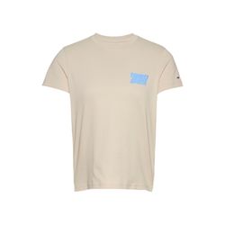 Tommy Jeans T-shirt à col rond avec logo   - beige (ACG)