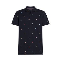 Tommy Hilfiger Polo mit Muster - blau (DW5)