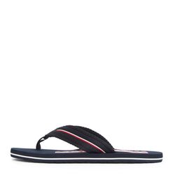 Tommy Hilfiger Strand-Zehentrenner mit Tommy-Tape - blau (DW5)