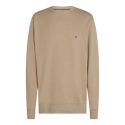 Tommy Hilfiger Terry-Sweatshirt mit Flag-Stickerei - beige (RBT)